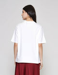 ZES Print Kaos Oversize Wanita CRLVT028