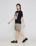 ZES Regular Friends Print Tee Kaos Wanita CRLVT035