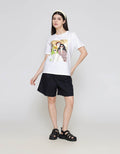 ZES Regular Friends Print Tee Kaos Wanita CRLVT035