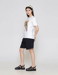 ZES Regular Friends Print Tee Kaos Wanita CRLVT035