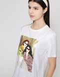 ZES Regular Friends Print Tee Kaos Wanita CRLVT035