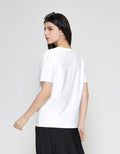ZES Silhouette Kaos Lengan Pendek Wanita CRLVT040
