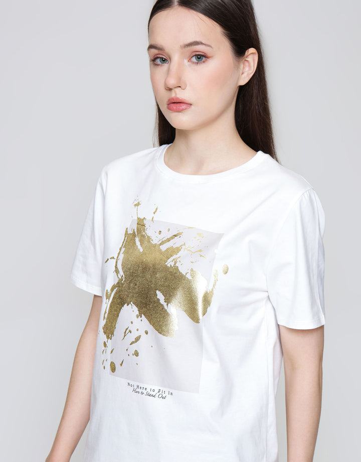 ZES REGULAR ABSTRACT KAOS WANITA CRLVT041