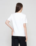 ZES REGULAR WORDING KAOS WANITA CRLVT046