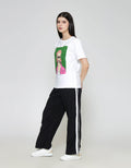 ZES Print Kaos Lengan Pendek Wanita CRLVT048