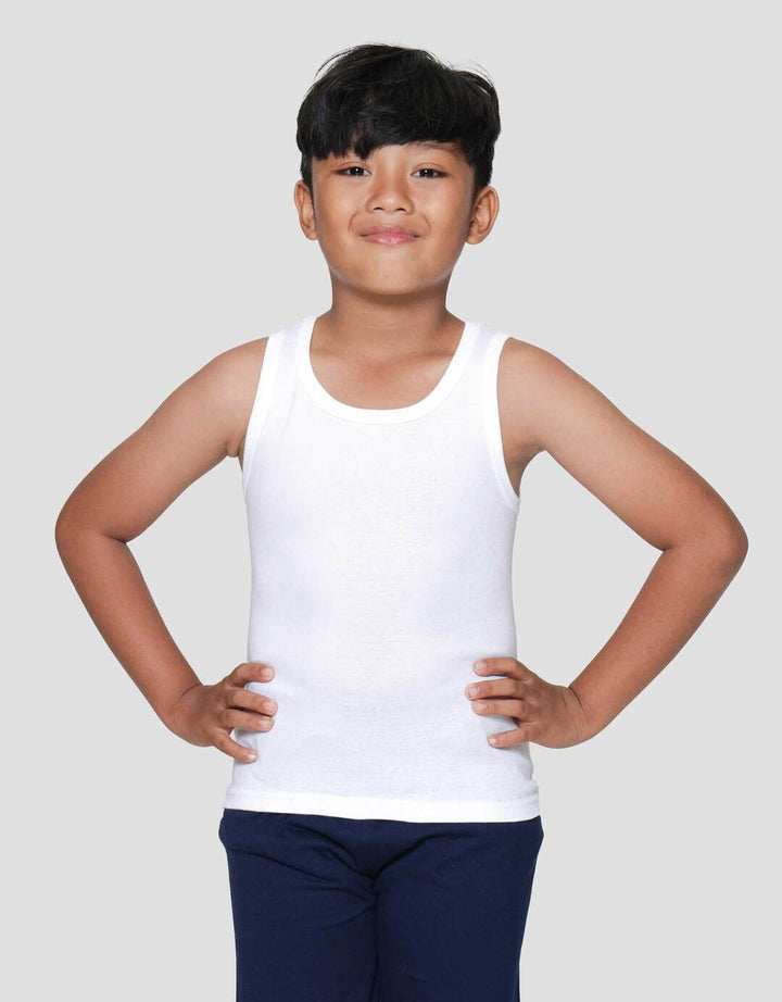 Little M Singlet Singlet Polos Anak Laki-laki