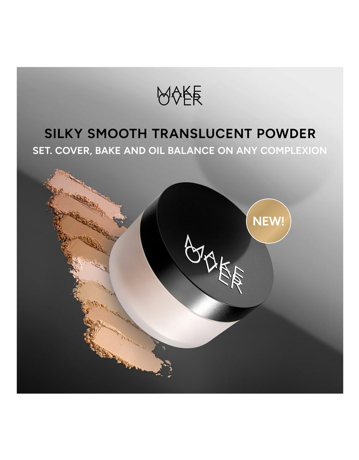 Make Over Silky Smooth Translucent Powder 06 Buttermilk 30 G Revamp