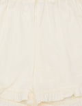 Little M Print Ruffles Embro Flowers Setelan Anak Perempuan