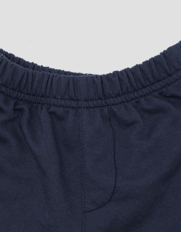 Little M Terry Embro Bear Setelan Anak Laki-laki