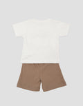 Little M Print Bear Setelan Anak Laki-laki
