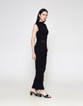 ZES Knit With Belt Kaos Wanita BELKT009