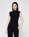 ZES Knit With Belt Kaos Wanita BELKT009