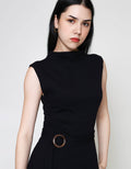 ZES Knit With Belt Kaos Wanita BELKT009