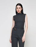 ZES Knit With Belt Kaos Wanita BELKT009