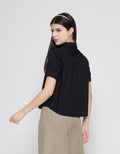 ZES Basic With Elastic Sleeve Kemeja Wanita MELWT012