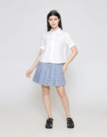 ZES Basic With Elastic Sleeve Kemeja Wanita MELWT012