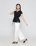 ZES Overlap Semi Kimono Blouse Wanita MELWT017