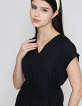 ZES Overlap Semi Kimono Blouse Wanita MELWT017