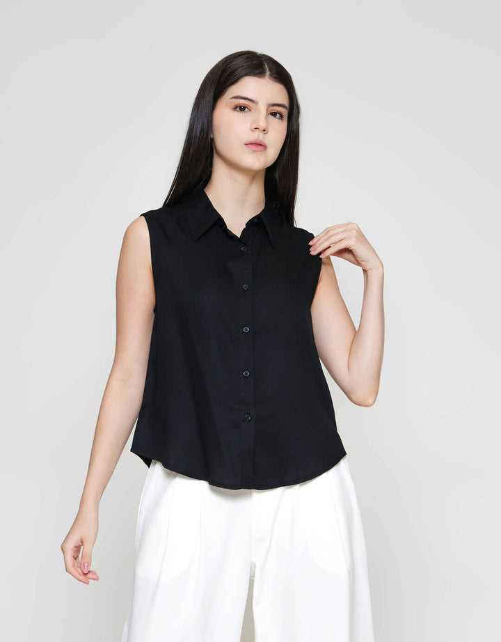 ZES Basic Kemeja Wanita MELWT018