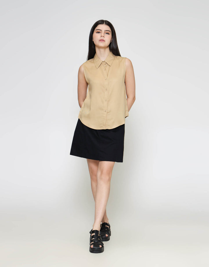 ZES Basic Kemeja Wanita MELWT018