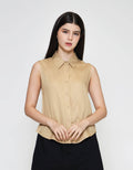ZES Basic Kemeja Wanita MELWT018
