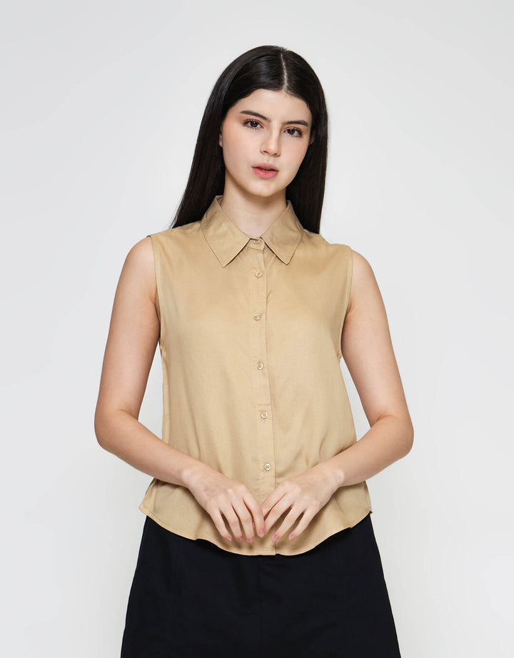ZES Basic Kemeja Wanita MELWT018