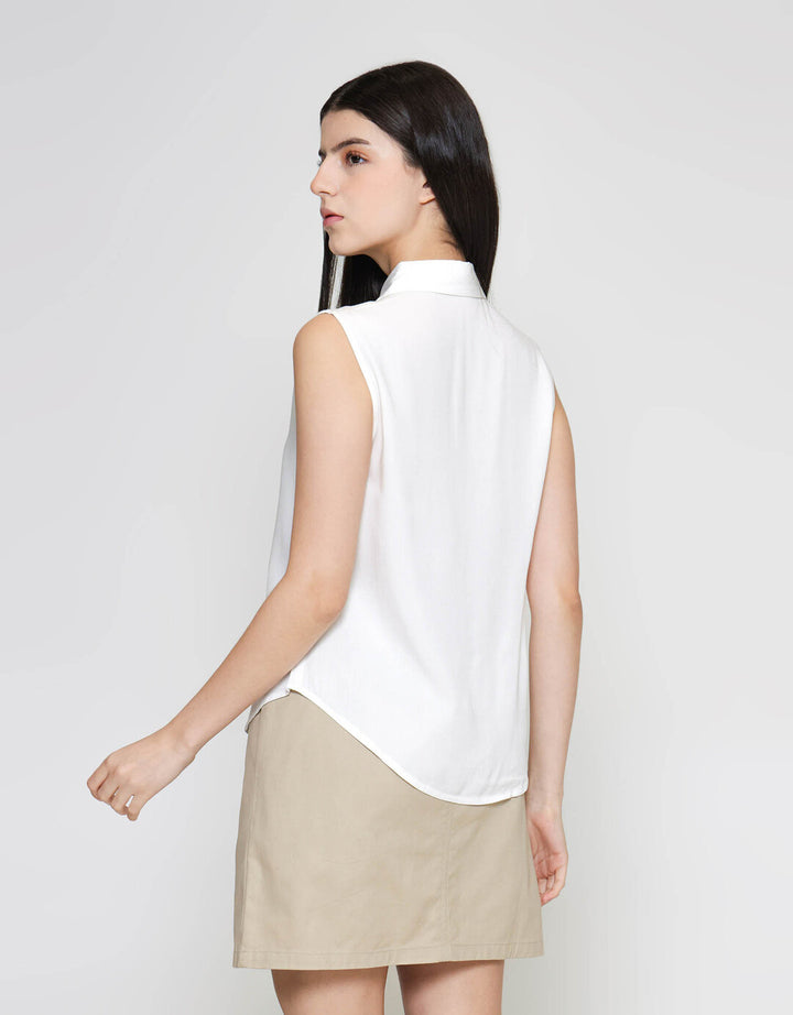 ZES Basic Kemeja Wanita MELWT018