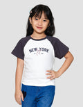 Little M Baby Tee New York Kaos Anak Perempuan