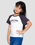 Little M Baby Tee New York Kaos Anak Perempuan