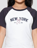Little M Baby Tee New York Kaos Anak Perempuan