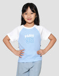 Little M Baby Tee Rib Paris Kaos Anak Perempuan