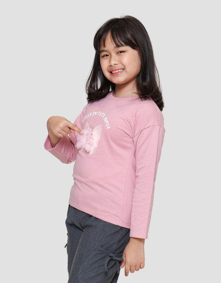 Little M Tille Belle Petite Amie Kaos Anak Perempuan