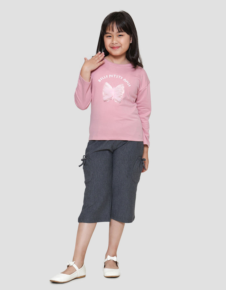 Little M Tille Belle Petite Amie Kaos Anak Perempuan