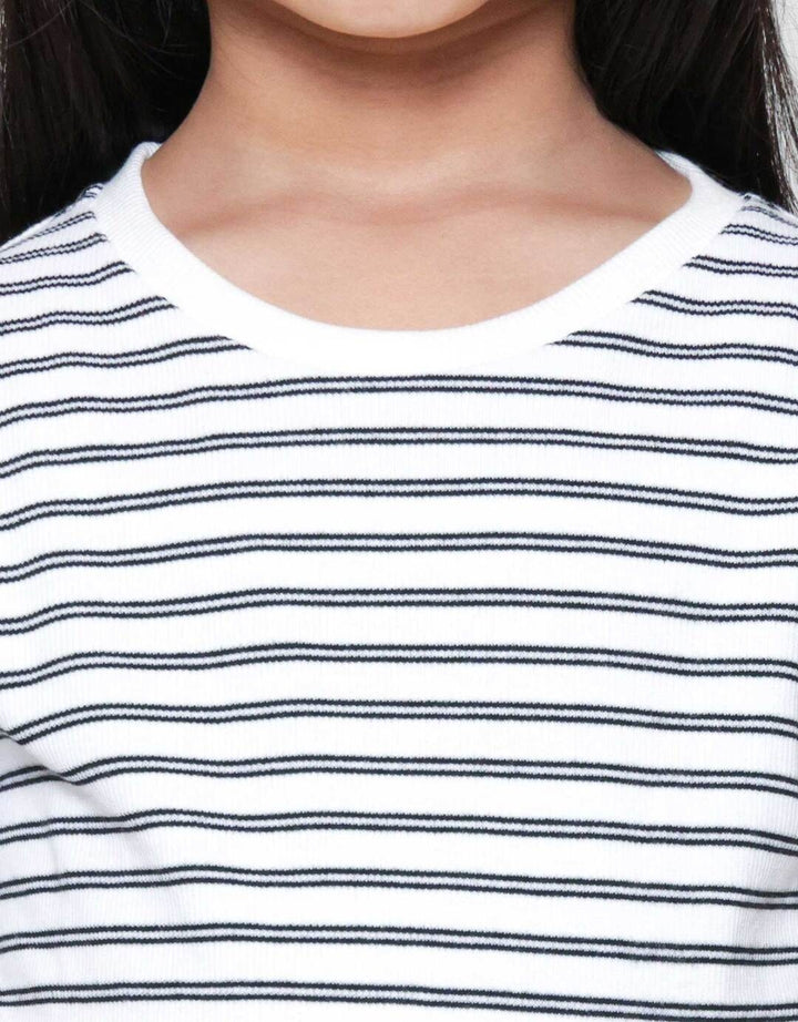 Little M Rib Top Fashion Kaos Anak Perempuan