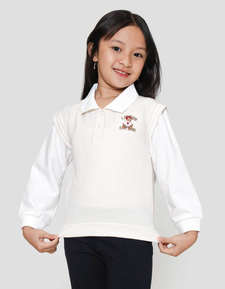 Little M 2In1 Kerah Sweater Anak Perempuan