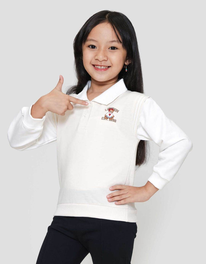 Little M 2In1 Kerah Sweater Anak Perempuan