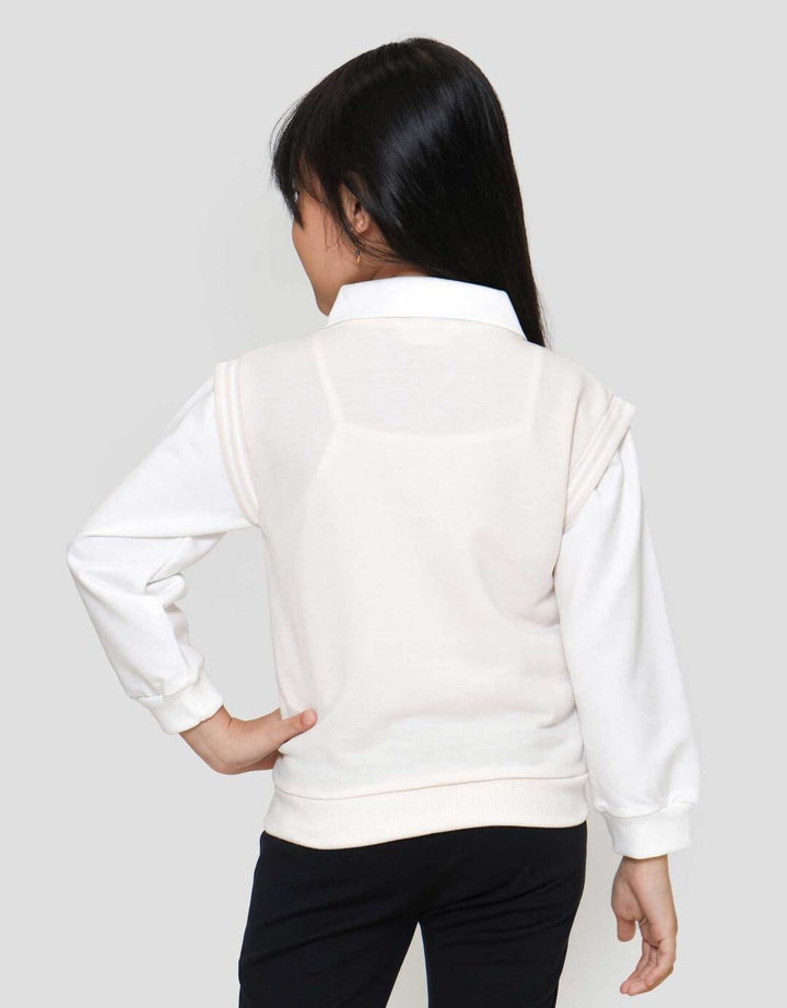 Little M 2In1 Kerah Sweater Anak Perempuan