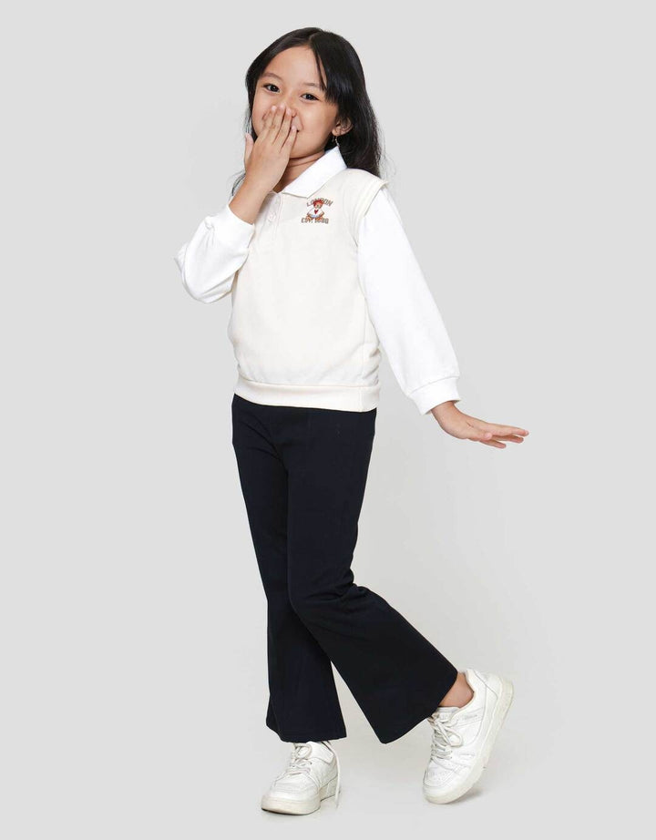 Little M 2In1 Kerah Sweater Anak Perempuan