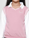 Little M 2In1 Kerah V Sweater Anak Perempuan