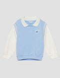 Little M 2In1 Kerah Bulat Sweater Anak Perempuan