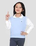 Little M 2In1 Kerah Bulat Sweater Anak Perempuan