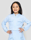 Little M PocketJaket Crop Anak Perempuan