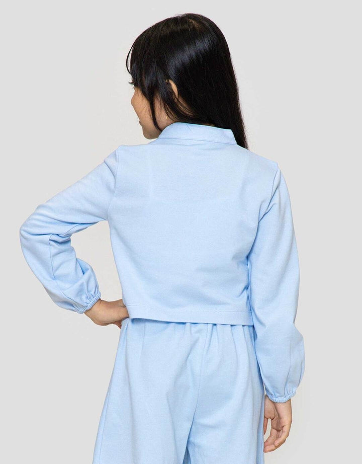 Little M PocketJaket Crop Anak Perempuan