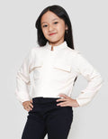 Little M Pocket Jaket Crop Anak Perempuan