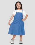 Little M Short Sleeve Midi Dress 2 Pcs Rib Knit