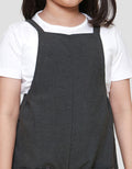 Little M Overall Short 2 Pcs Midi Dress Anak Perempuan