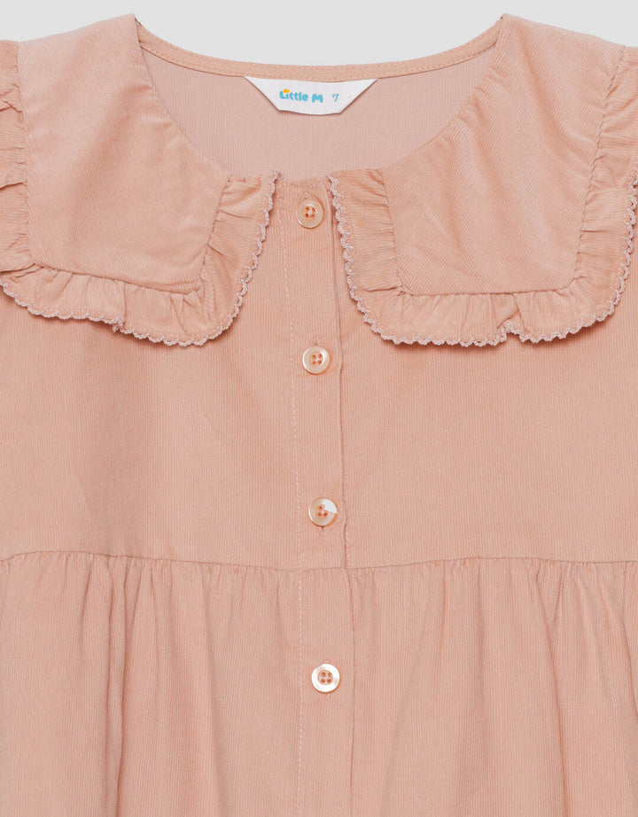 Little M Corduroy Dress Anak Perempuan