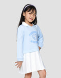 Little M Plisket Kombi Dress Anak Perempuan