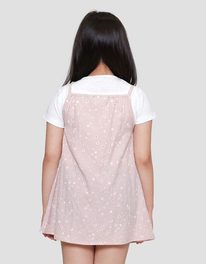 Little M Smock Midi Dress Anak Perempuan