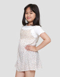 Little M Smock Two Midi Dress Anak Perempuan